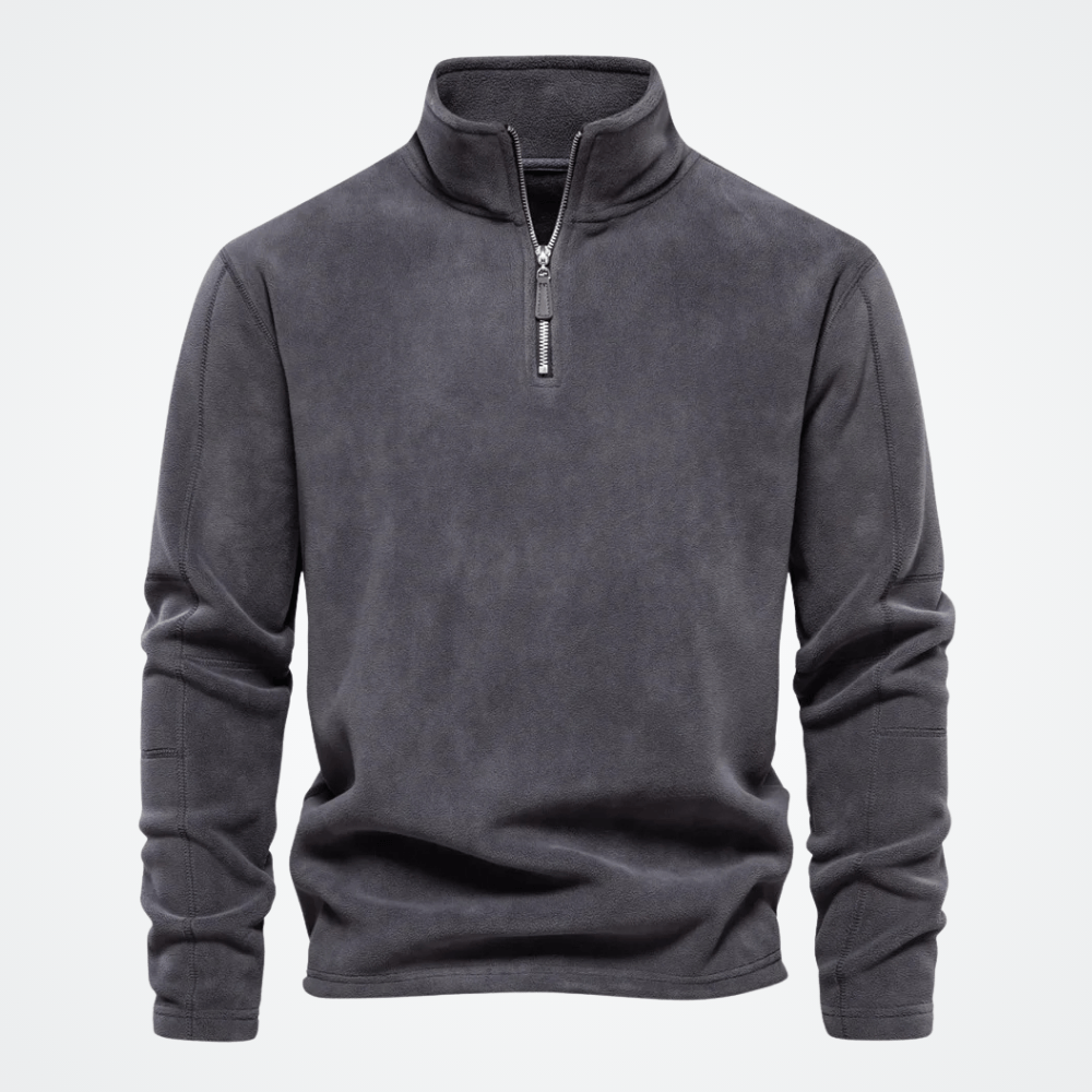 Men's Hoodie with High Collar Tromsø Valmont