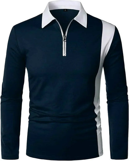 Men's Long Sleeve Polo Shirt Padrony Valmont